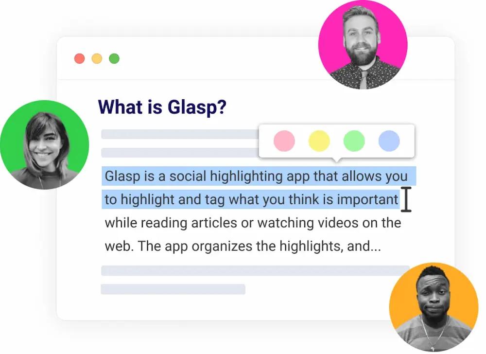 Glasp PDF & Web Highlighter