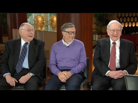 Warren Buffett On Energy, Climate Change & Education | May 4, 2015 thumbnail