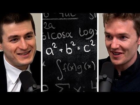 Grant Sanderson (3Blue1Brown): Is Math Discovered or Invented? | AI Podcast Clips thumbnail