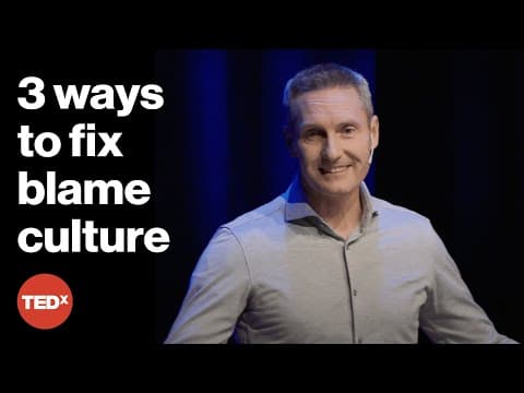 How to take blame out of leadership | Michael Timms | TEDxSurrey thumbnail