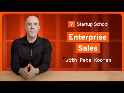 How to Close Your First Enterprise Sales thumbnail