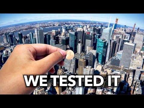 How Dangerous is a Penny Dropped From a Skyscraper? thumbnail
