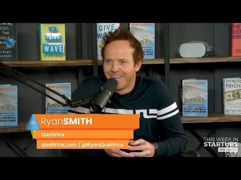 E943 Qualtrics' Ryan Smith: refusing VC, foregoes IPO to sell for $8b, focus, experience management thumbnail