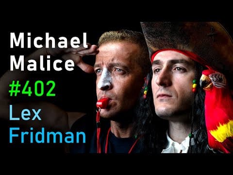 Michael Malice: Thanksgiving Pirate Special | Lex Fridman Podcast #402 thumbnail