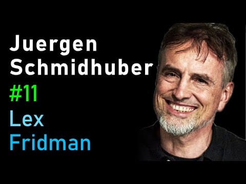 Juergen Schmidhuber: Godel Machines, Meta-Learning, and LSTMs | Lex Fridman Podcast #11 thumbnail