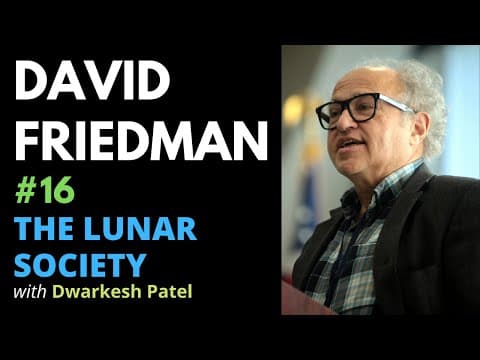 David Friedman - Dating Markets, Legal Systems, Bitcoin, and Automation thumbnail