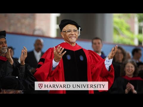 Abraham Verghese Delivers the Commencement Address | Harvard Commencement 2025 thumbnail