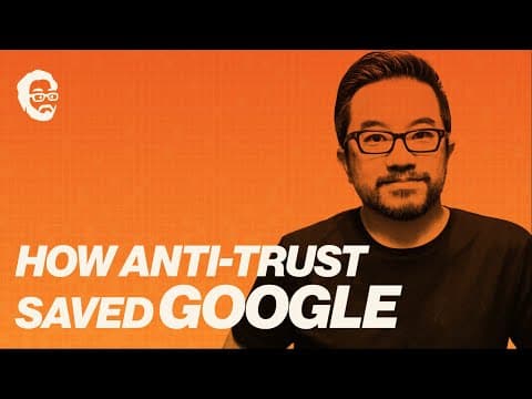 Google was saved by antitrust, but now pulls up the ladder on startups (w Jeremy Stoppelman of Yelp) thumbnail