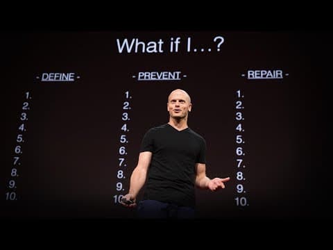 Why you should define your fears instead of your goals | Tim Ferriss | TED thumbnail
