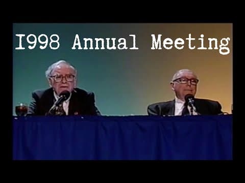 1998 Berkshire Hathaway Annual Meeting (Full Version) thumbnail