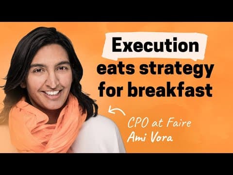 Making an impact through authenticity and curiosity | Ami Vora (CPO at Faire, ex-WhatsApp, FB, IG) thumbnail