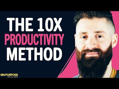 Adam Goldston ON: Productivity, Time Management & How To Make Better Decisions thumbnail
