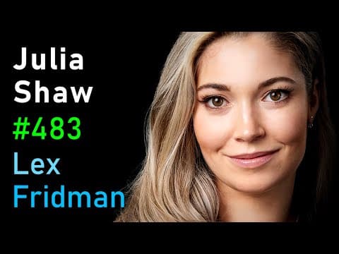 Julia Shaw: Criminal Psychology of Murder, Serial Killers, Memory & Sex | Lex Fridman Podcast #483 thumbnail