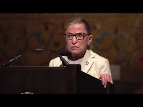 Stanford Rathbun Lecture 2017  - Ruth Bader Ginsburg thumbnail