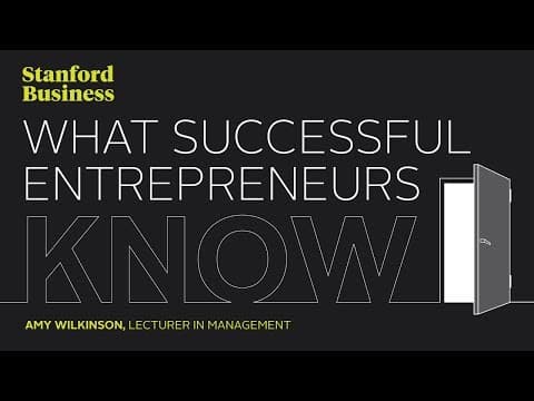 What Successful Entrepreneurs Know thumbnail