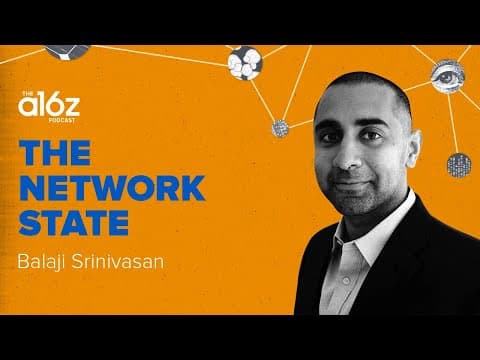 The Network State with Balaji Srinivasan thumbnail
