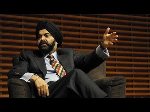 MasterCard CEO Ajay Banga on Taking Risks in Your Life and Career thumbnail