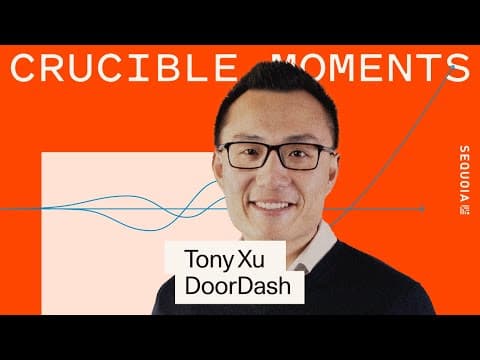 DoorDash ft. Tony Xu – The “Wrong” Moves That Built a Giant thumbnail