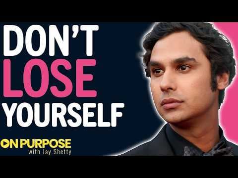 Big Bang Theory Actor ON How To Stop Obsessing About The Future And Programming Your Mind For Peace thumbnail