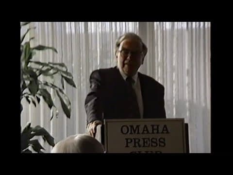 Warren Buffett | Lecture | Omaha Press Club | 1992 thumbnail