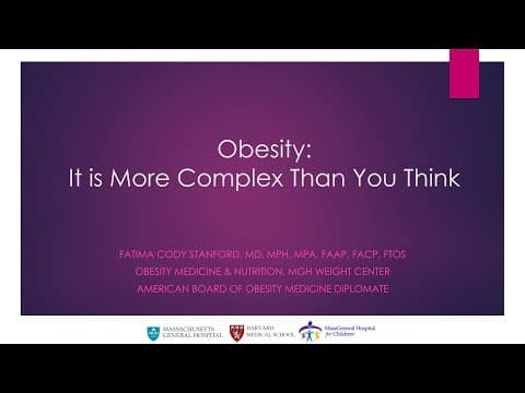 Obesity: It’s More Complex than You Think | Fatima Cody Stanford || Radcliffe Institute thumbnail