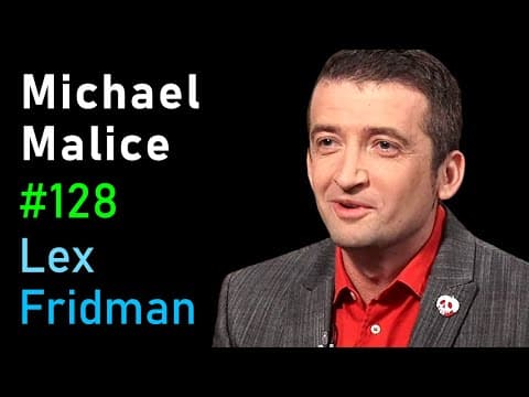 Michael Malice: Anarchy, Democracy, Libertarianism, Love, and Trolling | Lex Fridman Podcast #128 thumbnail