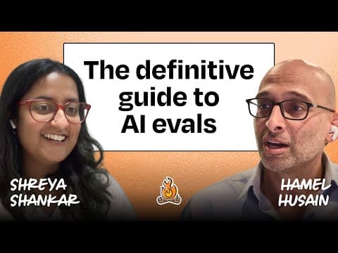 Why AI evals are the hottest new skill for product builders | Hamel Husain & Shreya Shankar thumbnail