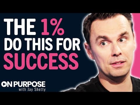 How SUCCESSFUL PEOPLE Think & FOCUS To Achieve HIGH PERFORMANCE | Brendon Burchard & Jay Shetty thumbnail