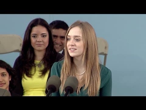 Ivy Female Orator Jenna Martin | Harvard Commencement 2014 thumbnail