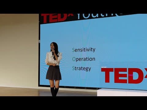 Foreseeable accidents--a brand new concept of “SOS”  | Xinyan Xu | TEDxYouth@GHCIS thumbnail