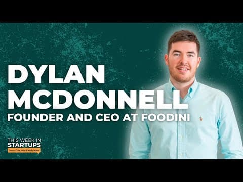 Apple blocks AI email app, TikTok restricts teens, Foodini’s Dylan McDonnell | E1690 thumbnail