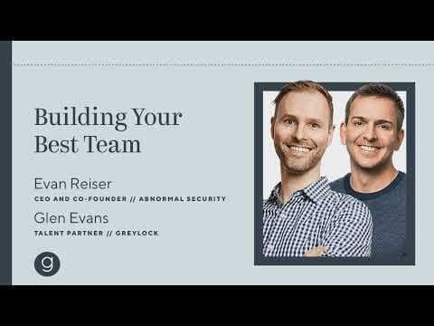 Glen Evans and Evan Reiser | Building Your Best Team (Audio) thumbnail