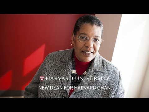 Michelle Williams to lead Harvard Chan School thumbnail