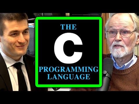 C Programming Language | Brian Kernighan and Lex Fridman thumbnail