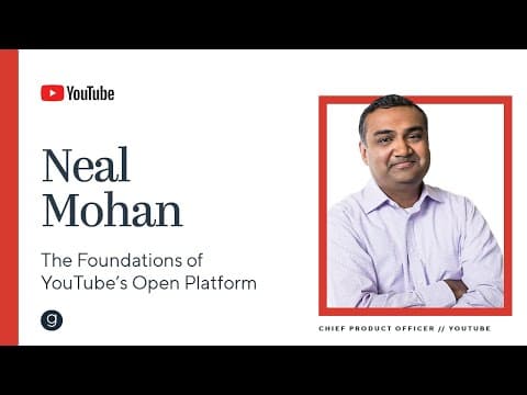 YouTube's Neal Mohan on Powering Creators thumbnail