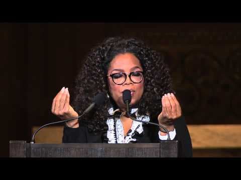 Oprah Winfrey delivers 2015 "Harry's Last Lecture" at Stanford University thumbnail