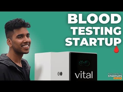 Building a blood-testing startup in 2023 with Vital CEO Vasu Nadella | E1801 thumbnail