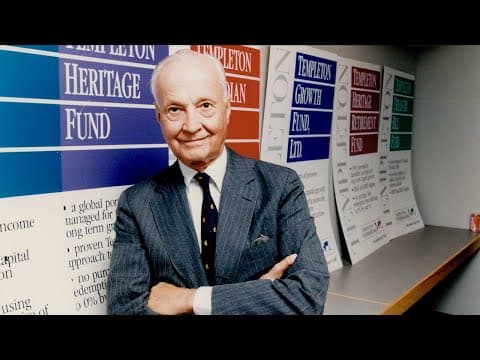 Sir John Templeton - Contrarian | Documentary thumbnail