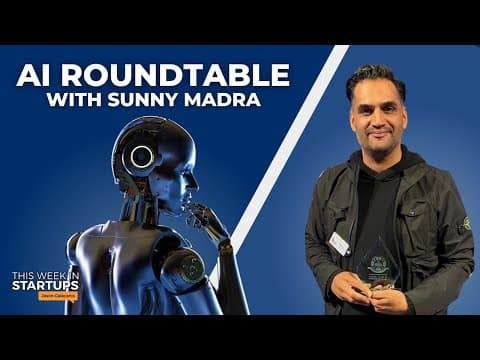 AI itineraries, newsletters, doodles, and more with Sunny Madra! | E1778 thumbnail