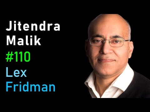 Jitendra Malik: Computer Vision | Lex Fridman Podcast #110 thumbnail
