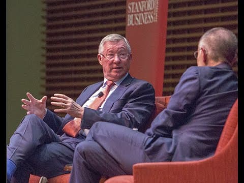 Former Manchester United Manager Sir Alex Ferguson: Practice, Practice, Practice thumbnail