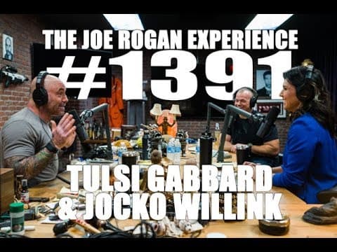 Joe Rogan Experience #1391- Tulsi Gabbard & Jocko Willink thumbnail