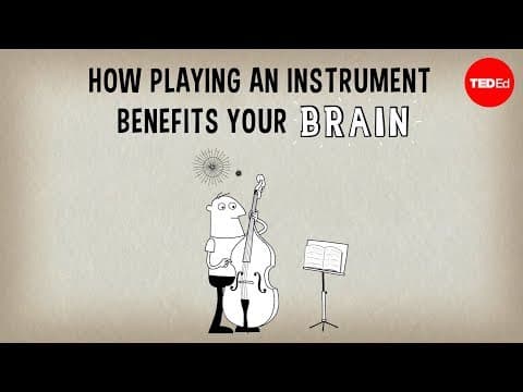 How playing an instrument benefits your brain - Anita Collins thumbnail