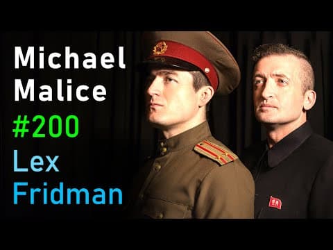 Michael Malice: Totalitarianism and Anarchy | Lex Fridman Podcast #200 thumbnail