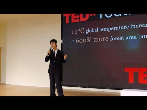 Extreme heat, and what is next? | Junyuan Zheng | TEDxYouth@GHCIS thumbnail