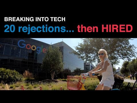 Getting hired at Google after 20 rejections — Hacking the process thumbnail