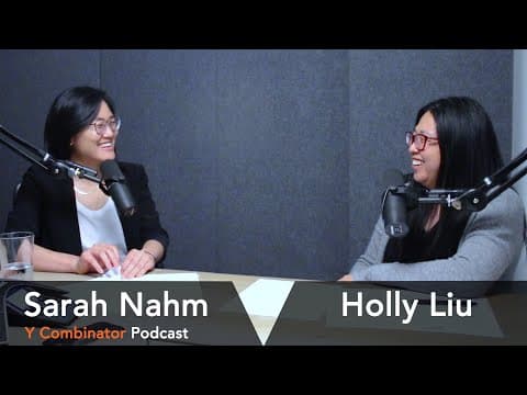 Startup Hiring Advice from Lever CEO Sarah Nahm with Holly Liu thumbnail