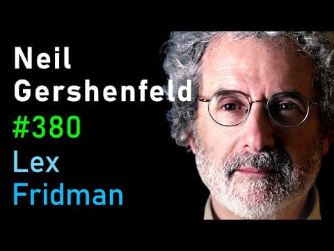 Neil Gershenfeld: Self-Replicating Robots and the Future of Fabrication | Lex Fridman Podcast #380 thumbnail