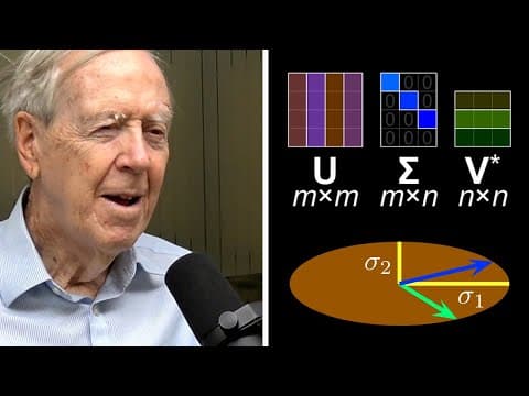 Gilbert Strang: Singular Value Decomposition thumbnail