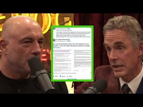 The Re-Education of Jordan Peterson: Why His Clinical Psychology License is Under Threat thumbnail